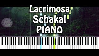 Lacrimosa  Schakal Piano Cover v1 [upl. by Edgerton]