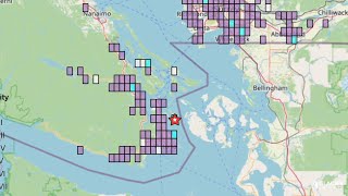 Magnitude38 earthquake shakes people awake in BC [upl. by Nnairb]