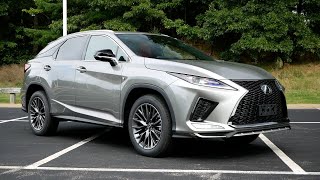 2022 Lexus RX 350 F Sport Review  Walk Around and Test Drive [upl. by Recnal]