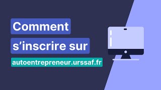 Comment sinscrire sur autoentrepreneururssaffr le tuto [upl. by Sergias]