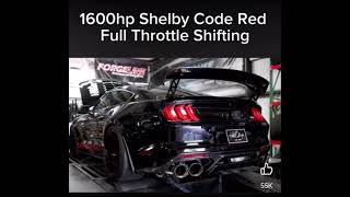 1600 HP Code Red Shelby Mustang [upl. by Ferde]