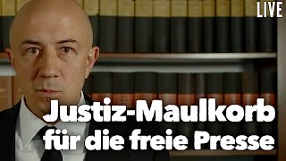 Verbotene Gerichtsbeschlüsse Pressefreiheit und der Fall Semsrott  live [upl. by Merril]