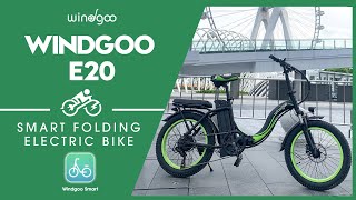 Windgoo E20 foldable Smart Electric Bike [upl. by Nolla]