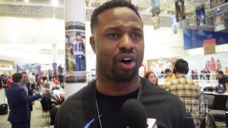 Bart Scott talks Ray Lewis Brian Urlacher Zach Thomas quotCant Waitquot Interview amp Patriots [upl. by Ahsercul]