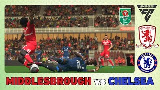 MIDDLESBROUGH vs CHELSEA  Carabao Cup 202324 [upl. by Stephenie]