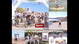 Sports Le Lacathon Challenge 2024 réussit son lancement et veut grandir «petit à petit» [upl. by Nevart452]