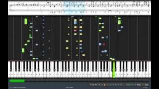 Mario Kart Wii Koopa Cape Theme Song on Synthesia [upl. by Erastes]