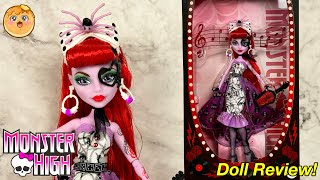 Monster High Fang Club Exclusive Outta Fright Operetta Doll Full Unboxing  Review [upl. by Erdnua]