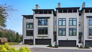 FOR SALE  NEW 3 BDRM 45 BATH TOWNHOME WELEVATOR IN GATED COMMUNITY IN ATLANTA SOLD [upl. by Ettelorahc]