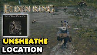 Elden Ring  Unsheathe Ash Of War Location [upl. by Palmira]