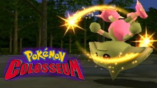 Live Shiny Shadow Hitmontop after 10240 SRs in Pokemon Colosseum [upl. by Nahsin45]