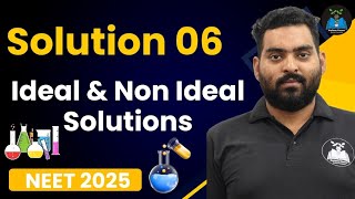 Ideal amp Non ideal Solution  Solution 06  NEET 2025 [upl. by Enaid]