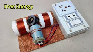 How To Make Most Powerful Free Energy Generator at 220V [upl. by Notlef]