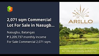 2071 sqm Commercial Lot For Sale in Nasugbu Batangas TagaytayCity [upl. by Eelimaj]