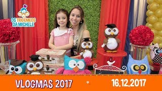 Vlogmas 16  Apresentação e formatura da Mônica [upl. by Ybor]