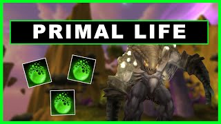 WoW TBC Primal Life Farming  burning crusade mote of life [upl. by Durning]