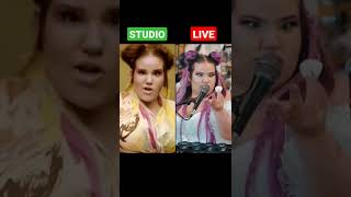 NETTA  TOY STUDIO vs LIVE PERFORMANCE netta toy autotune [upl. by Gaves]