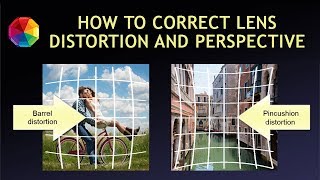 How to Correct Lens Distortion and Perspective in PhotoWorks [upl. by Aiseneg]