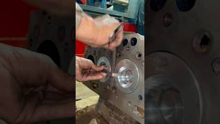 Engine piston test  piston check shortsfeed automobile piston [upl. by Auqinal212]