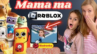 Oliwia założyła mi Robloxa🎮 Szukamy Gangu Produkciaków💖 Biedronka Symulator🐞 [upl. by Herwick]