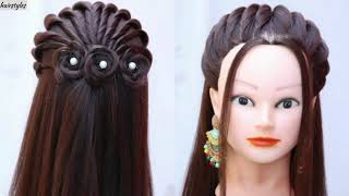 easy hairstylesimple everyday hairstylesnew hairstyle puff hairstyleshairstyleseasy hairstyles [upl. by Broeker]