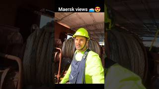 Maersk wala views dikhata hu dosto 🚢😍😱msc ship explore youtubeshorts shorts trending video [upl. by Eelana934]