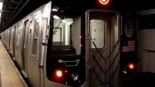 MTA New York City Subway  8th Ave amp Canarsie Bound R143 amp R160A1 L Trains  MyrtleWyckoff Aves [upl. by Ednarb72]