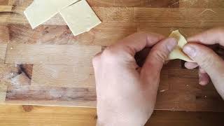 How to fold italian ravioli [upl. by Airetas406]