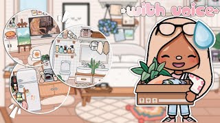 Aesthetic Toca Boca Family House Tour 🏡😍  ￼with voice 🔊 [upl. by Avik535]