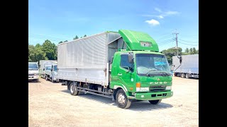 2001 model Fuso Fighter Truck 6M61 Engine [upl. by Aserej575]