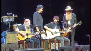 Willie Nelson with ZZ Top live in Pittsburgh PA  July 31 2022 [upl. by Wilie]