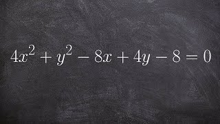 How to find the center foci and vertices of an ellipse [upl. by Poirer]