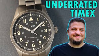 TIMEX Expedition North 38mm Mechanical Field Watch Better than Hamilton Khaki amp Bulova Hack [upl. by Hairu157]