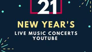 2021 new years live streaming music CONCERTS on YouTube JANUARY 012021 time 18pm to 21 pm cet [upl. by Airres]