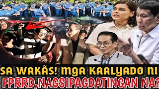 FINALLY MGA KAALYADO NI FPANGULONG DUTERTE NAGSIPAGDATINGAN NA BINANTAYAN SI VP SARA [upl. by Marina]