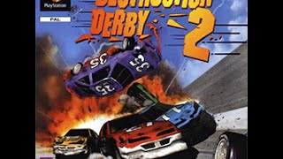 Destruction Derby 2  Full Play Through [upl. by Hamlen621]