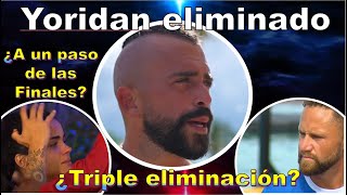 Yoridan Eliminado ¿Triple eliminación A un paso de las Finales Exatlon AllStars [upl. by Nednal]