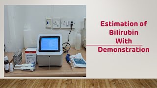 Estimation of Bilirubin With Demonstration bilirubin biochemistry jaundice [upl. by Eidissac382]