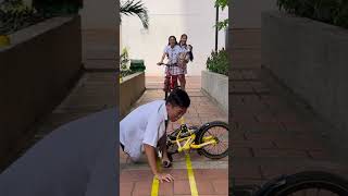 Noob Scooter vs Pro Bicycle war 🛴🛵💋 shorts [upl. by Htabmas159]