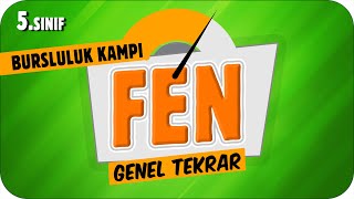 5Sınıf Fen Genel Tekrar ✍ 2023 Bursluluk Kampı [upl. by Onailil269]