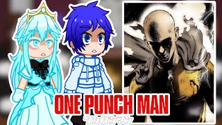 Neo heroes react to Saitama PT1 One punch man  Gacha react by RizzyGC [upl. by Cassil]