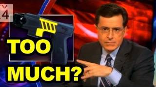 Colbert Cops Say Taser of Innocent Not Excessive [upl. by Lledniuq485]