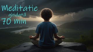 Meditatie ghidata 70 min  Vipassana [upl. by Brena]