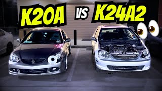 FULL BOLT ON TYPE R VS K24 EP3 [upl. by Sigismundo923]