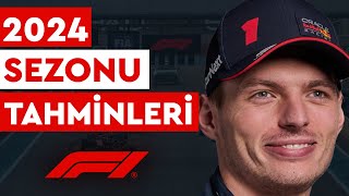 F1 2024 Sezonu TAHMİNLERİMİZ [upl. by Anelaf]