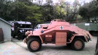 SdKfz 222 driving [upl. by Drusie]