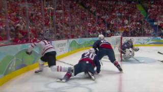 USA 23 Canada  Mens Ice Hockey Gold Medal Match  Vancouver 2010 Winter Olympics [upl. by Suoiluj]