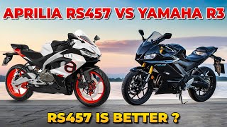 Aprilia RS 457 vs Yamaha R3 in Tamil  Features   Price   Which one will be better [upl. by Yeoz]