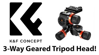 K amp F Concept 3 Way Geared Head Overview • How does it work [upl. by Harland]