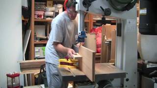 423  Laguna LT18 ItalianMade Bandsaw  Part 3  DriftMaster and Resaw Demos [upl. by Riane]